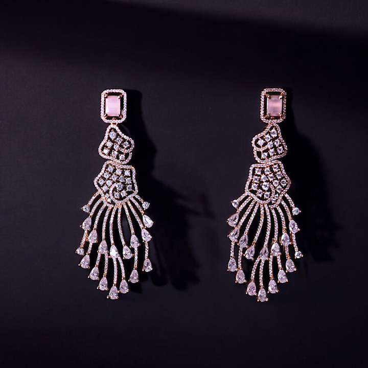 silver earrings