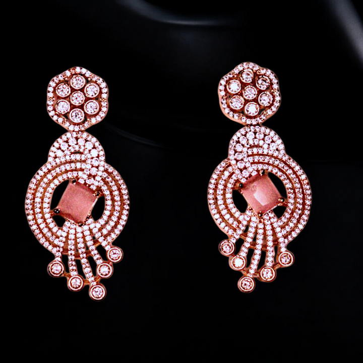 Rosegold earring